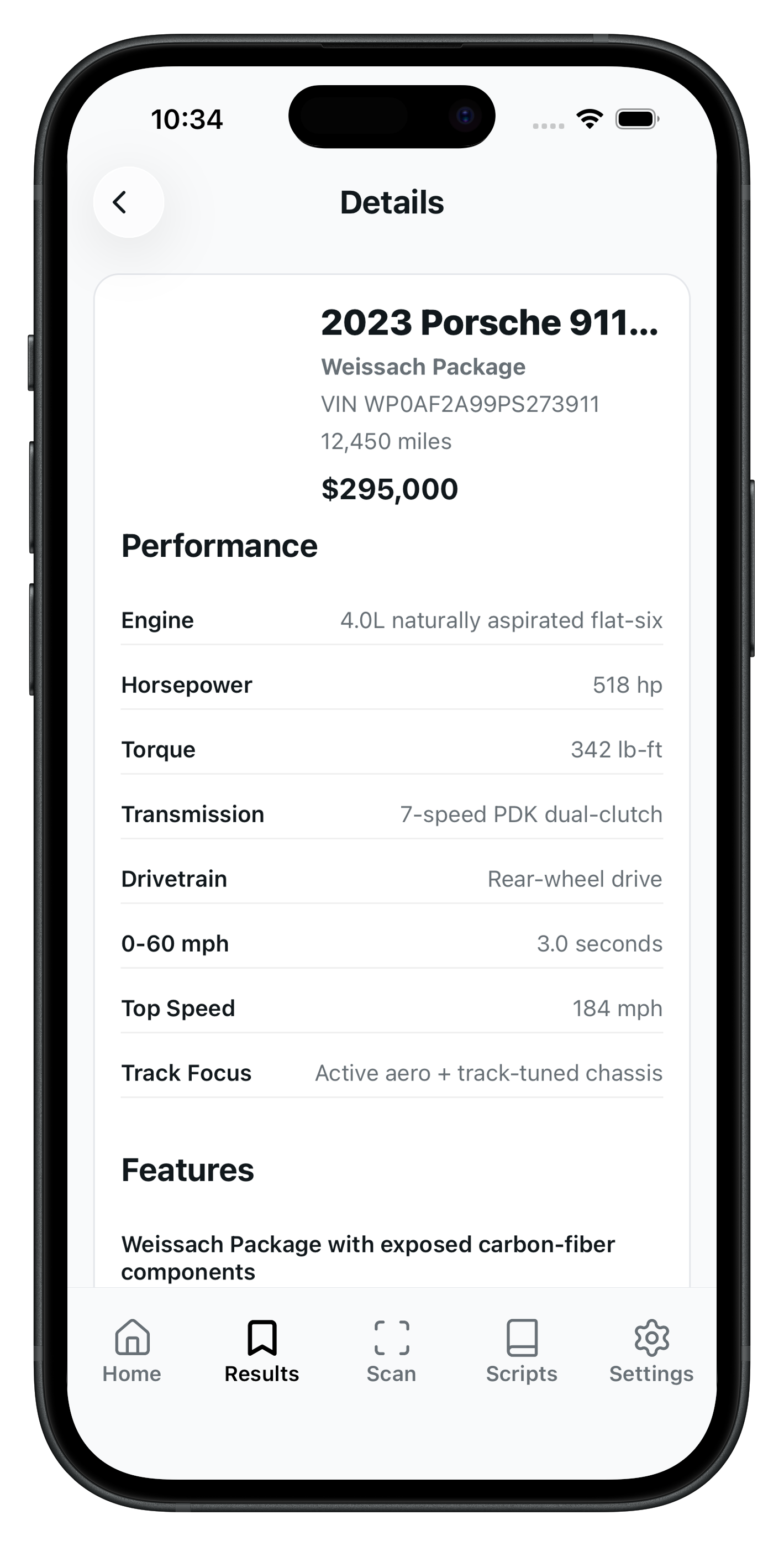 VINIE app preview